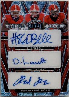Dillon Bell / Dominic Lovett / Roderick Robinson II