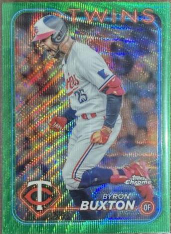 Byron Buxton [Green Wave Refractor] #10