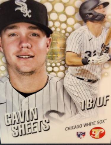 Gavin Sheets #FF-15 Baseball Cards 2022 Topps Pristine Fresh Faces