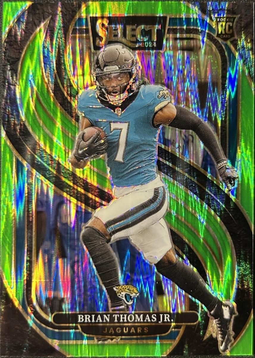 Brian Thomas Jr. [Neon Green Prizm Shock] #143 Prices | 2024