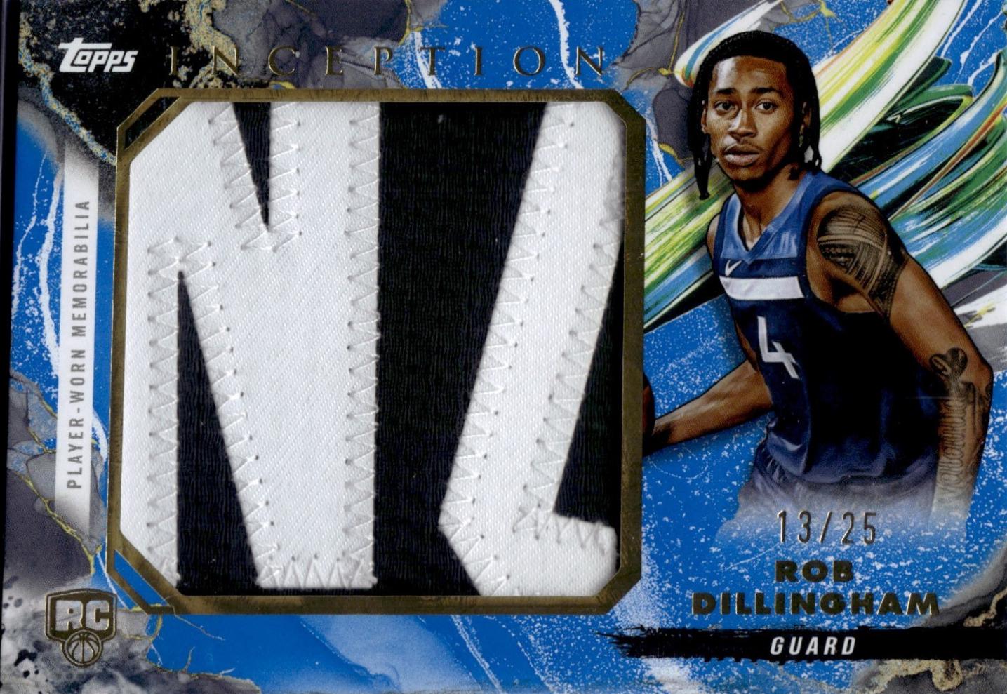 Rob Dillingham [Blue] #RJR-RD