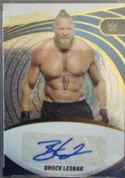Brock Lesnar #AG-BLS Wrestling Cards 2023 Panini Revolution WWE Autograph