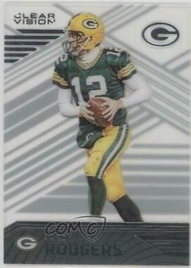 Aaron Rodgers #25 2016 Panini Clear Vision Football