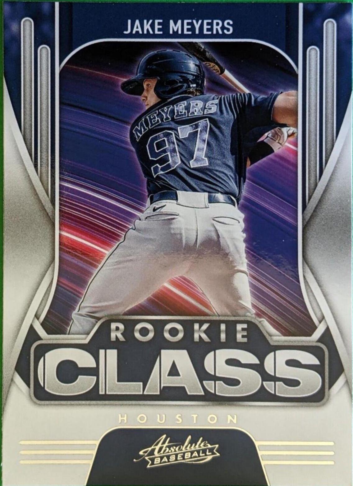 Jake Meyers #RC-7 Baseball Cards 2022 Panini Absolute Rookie Class