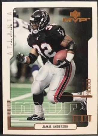 Jamal Anderson #10 Football Cards 2000 Upper Deck MVP