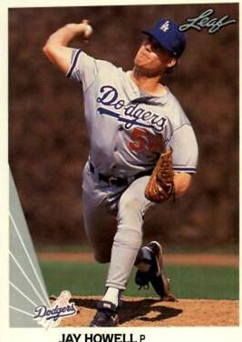 Jay Howell #42 Baseball Cards 1990 Leaf