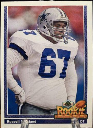 Russell Maryland #636 Football Cards 1991 Upper Deck