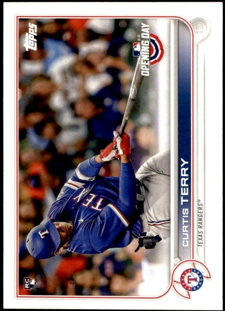 Curtis Terry #20 Baseball Cards 2022 Topps Opening Day