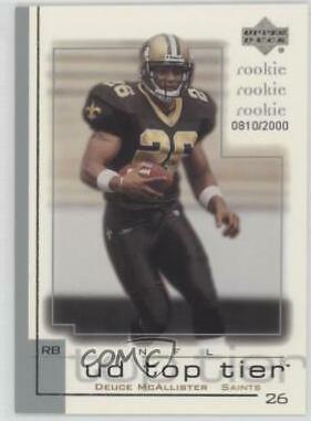 Deuce McAllister #215 2001 Upper Deck Top Tier Football