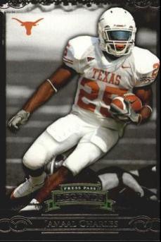 Jamaal Charles #39 2008 Press Pass Football