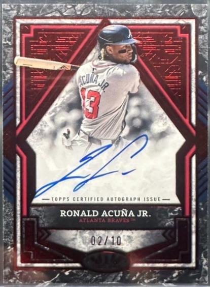 Ronald Acuna Jr. [Red Foil] #T1A-RA