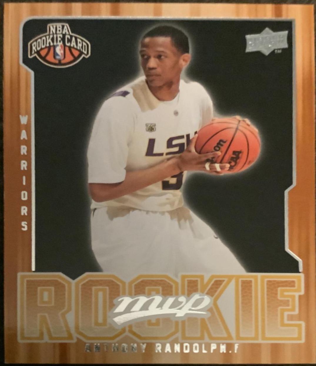 Anthony Randolph #214 Basketball Cards 2008 Upper Deck MVP