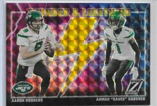 Aaron Rodgers, Ahmad “Sauce” Gardner