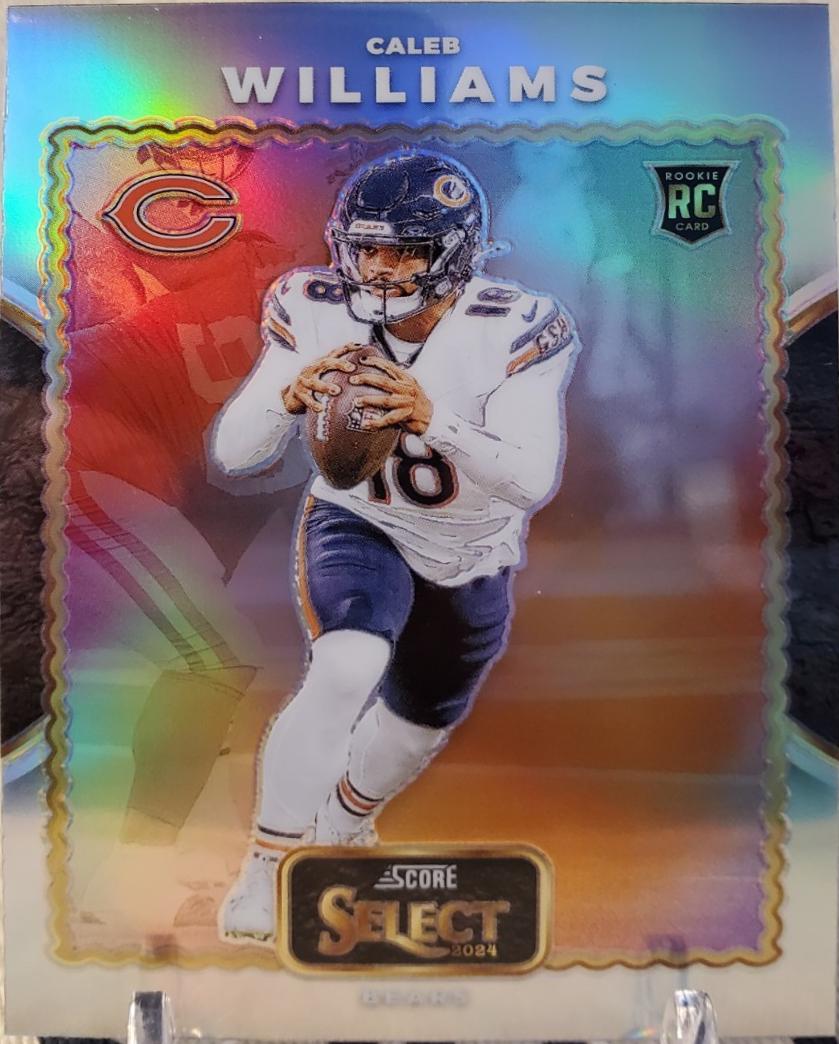 Caleb Williams [Zebra Prizm] #21