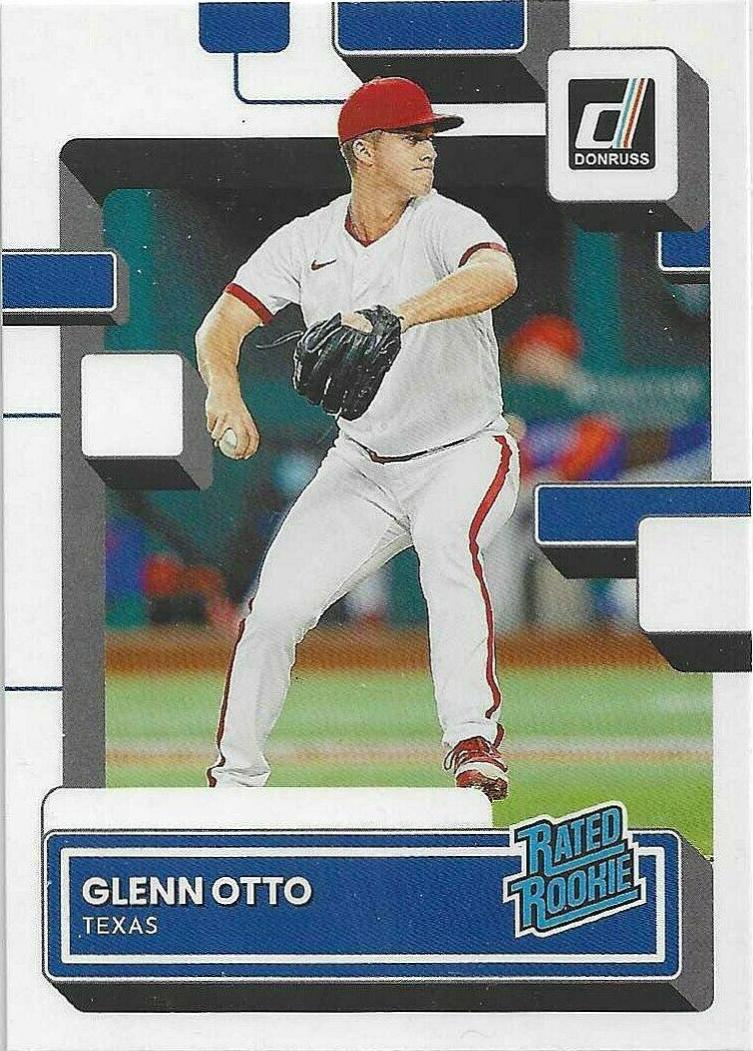 Glenn Otto #51 Baseball Cards 2022 Panini Donruss