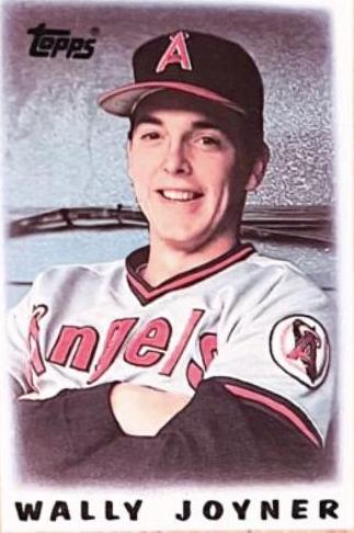 Wally Joyner #45 Baseball Cards 1987 Topps Mini League Leaders