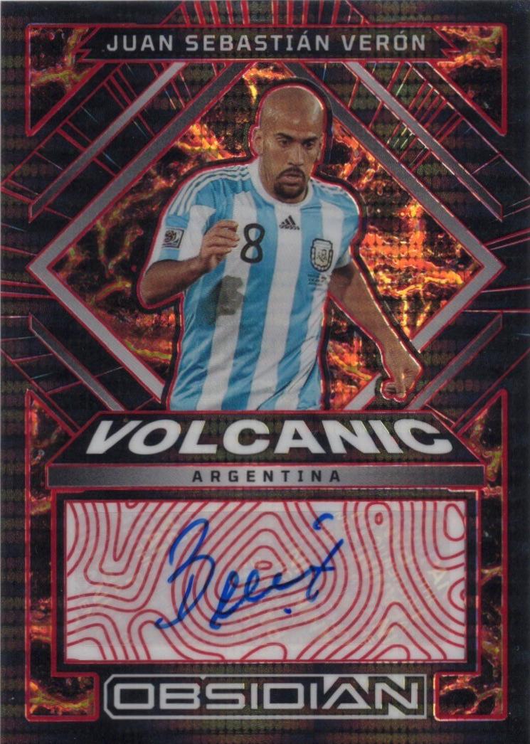 Juan Sebastian Veron [Red Pulsar Electric Etch] #VS-JSV