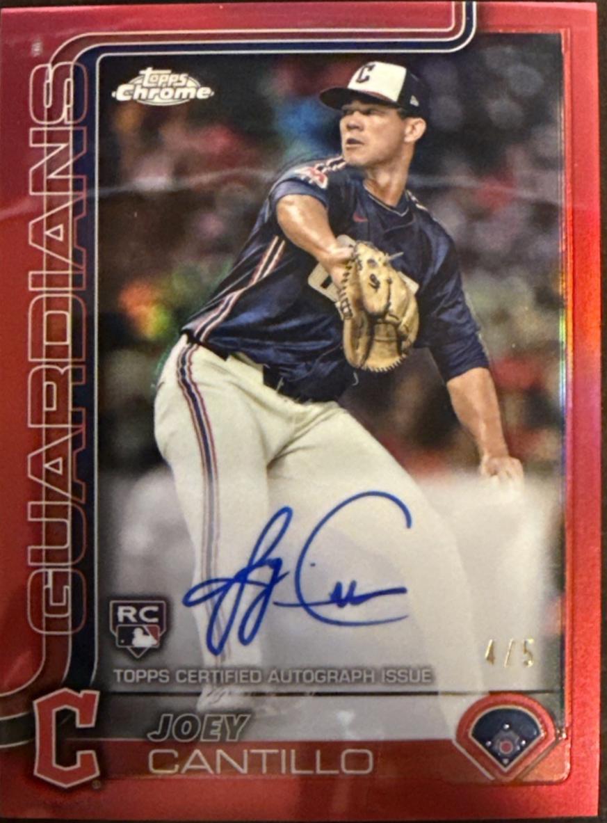 Joey Cantillo [Red Refractor] #RA-JCA