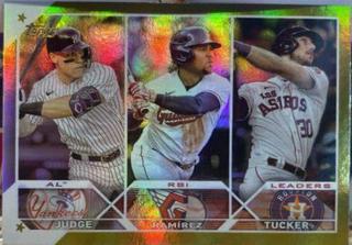 Kyle Tucker, Jose Ramirez, Aaron Judge