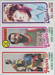 George McGinnis / Bob Lanier / Bill Walton #10 / 121 / 222
