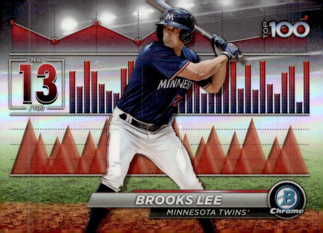 Brooks Lee #BTP-13 Baseball Cards 2024 Bowman Scouts Top 100
