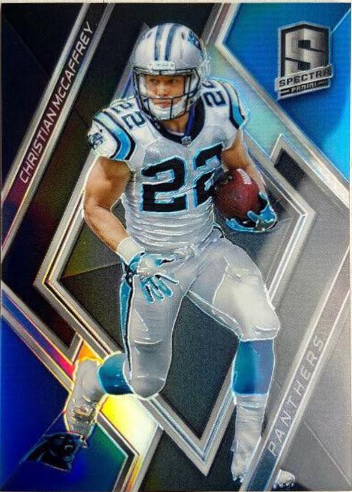 Christian McCaffrey #74 Football Cards 2018 Panini Spectra