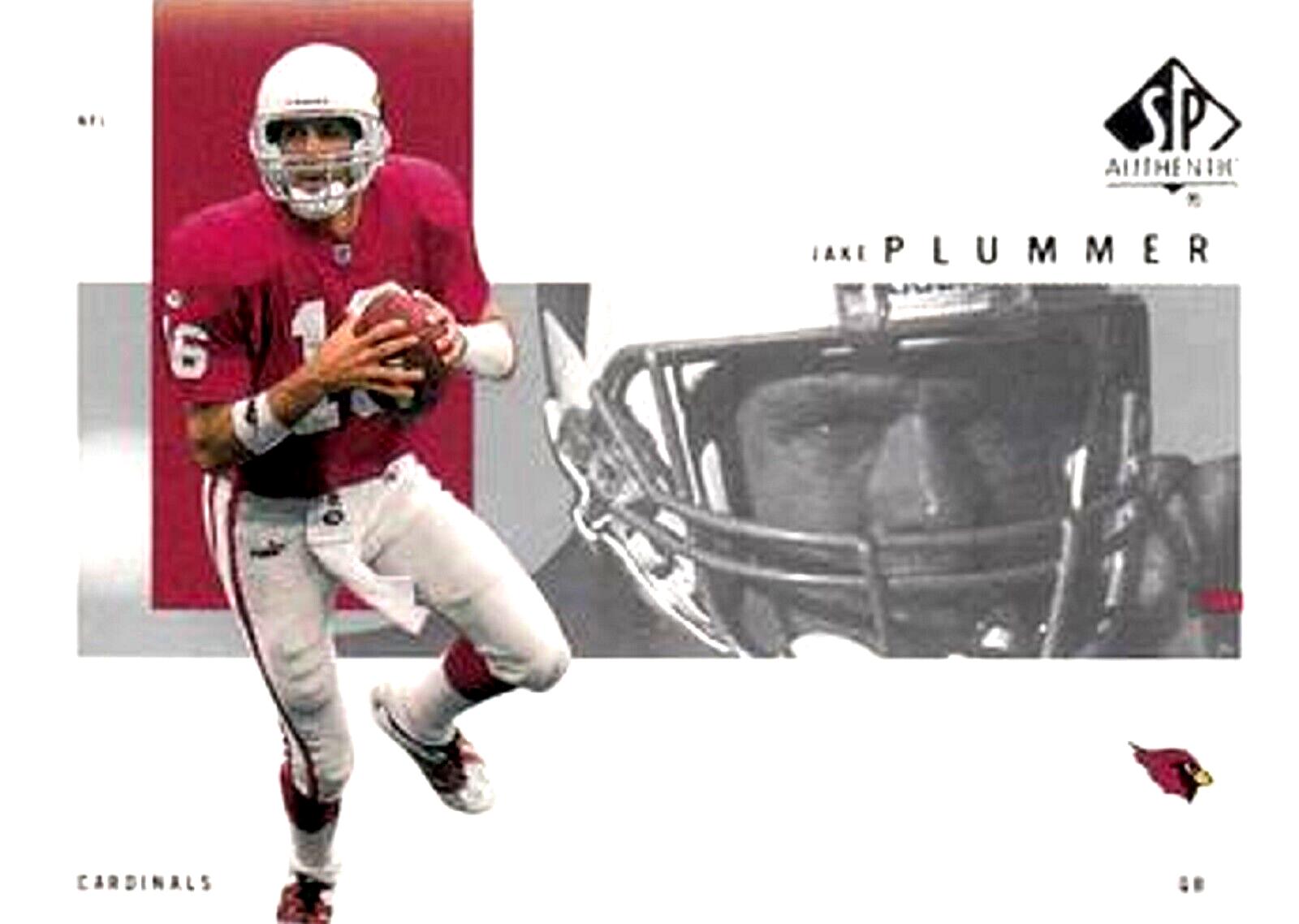 Jake Plummer #1 Football Cards 2001 SP Authentic