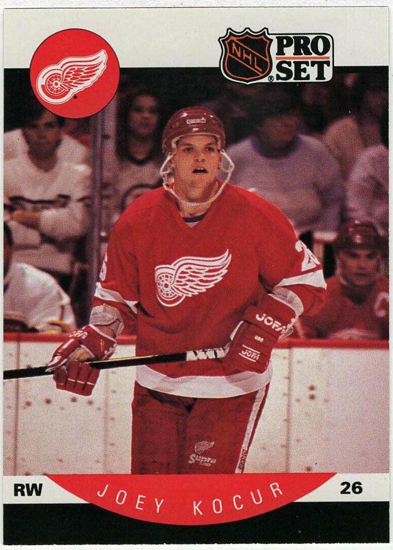 Joey Kocur #73 Hockey Cards 1990 Pro Set