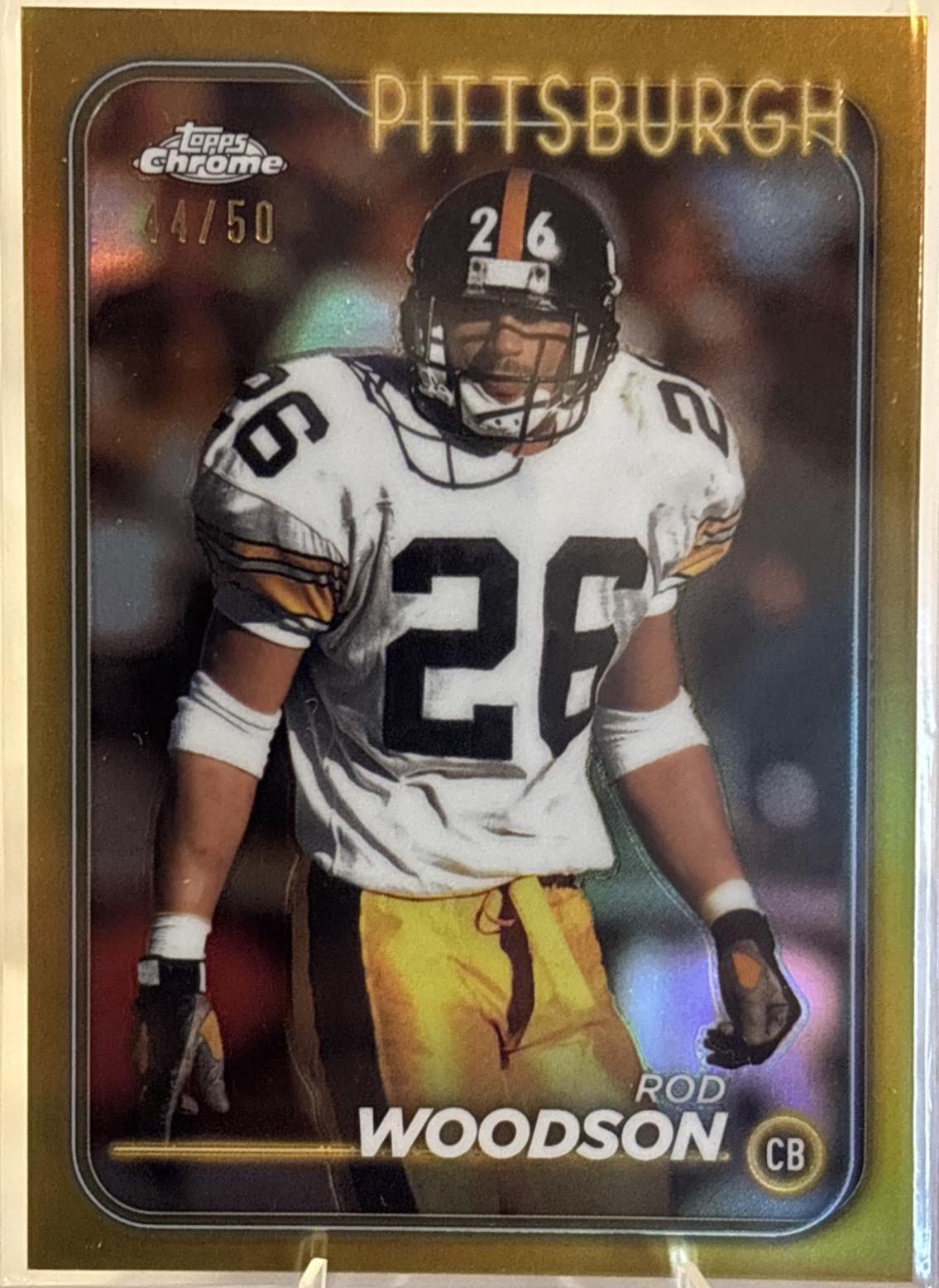 Rod Woodson [Gold Sapphire] #166