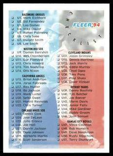 Checklist U1-U102