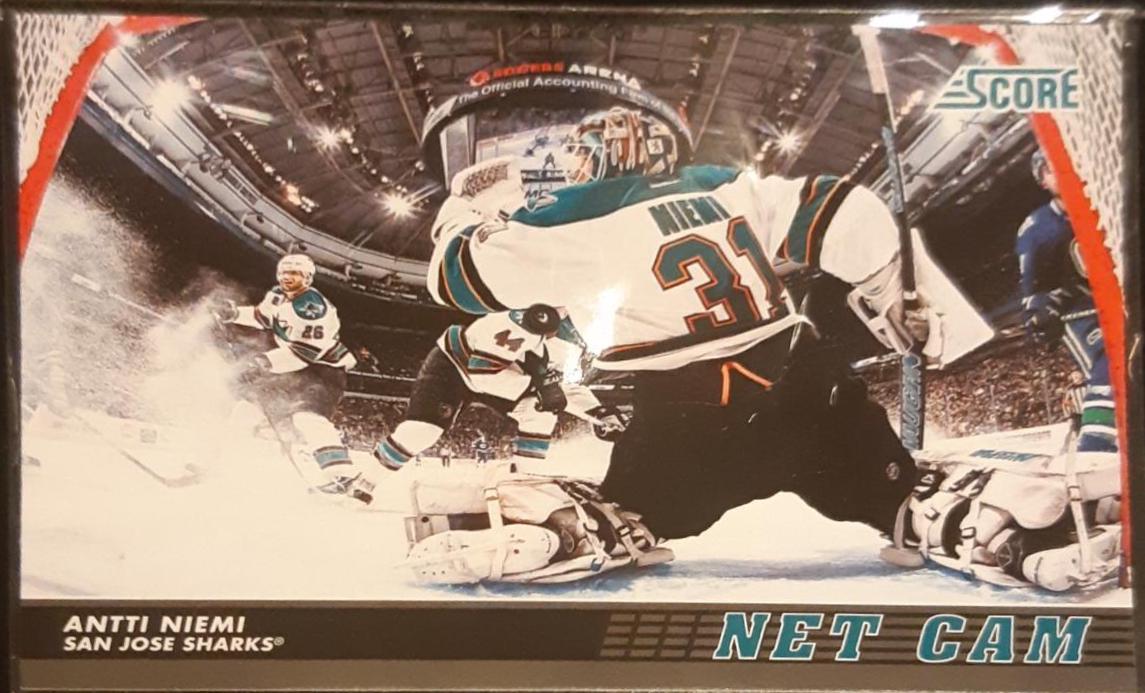Antti Niemi #NC14 Hockey Cards 2012 Score Net Cam