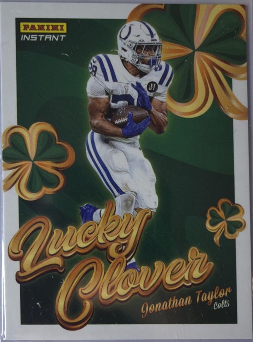 2025 Panini Instant Lucky Clover Jonathan Taylor #6 card