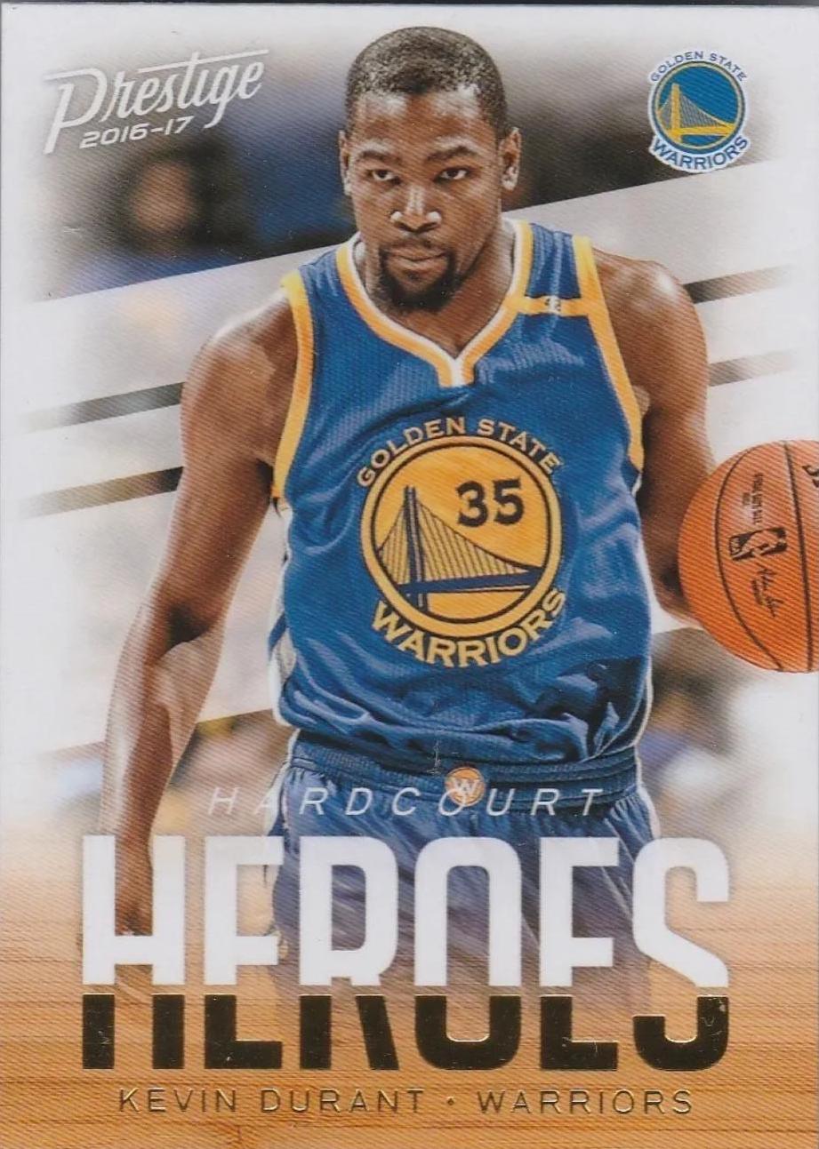 Kevin Durant #3 Basketball Cards 2016 Panini Prestige Hardcourt Heroes