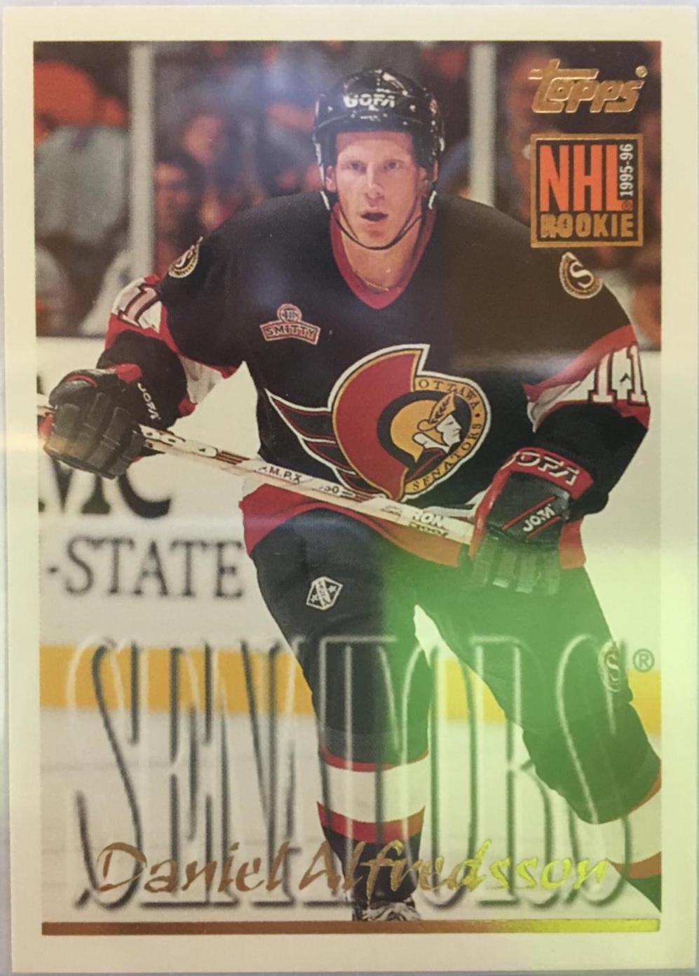 Daniel Alfredsson #369 Hockey Cards 1995 Topps