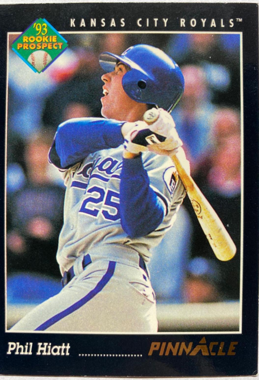 Phil Hiatt #611 Baseball Cards 1993 Pinnacle