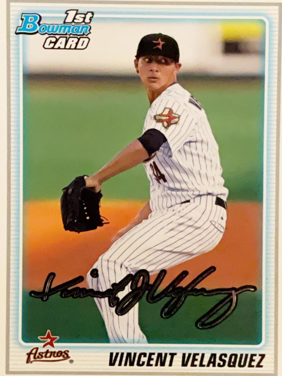 Vincent Velasquez #BDPP45 Baseball Cards 2010 Bowman Draft Picks & Prospects
