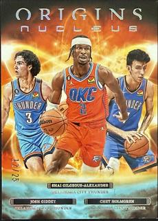 Chet Holmgren, Josh Giddey, Shai Gilgeous Alexander