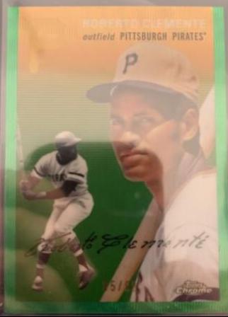 Roberto Clemente [Green Wave Refractor] #421