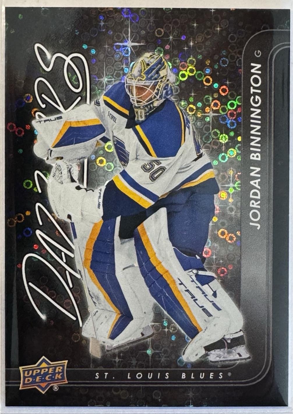 Jordan Binnington #DZ-39 2024-25 Upper Deck Hockey Dazzlers