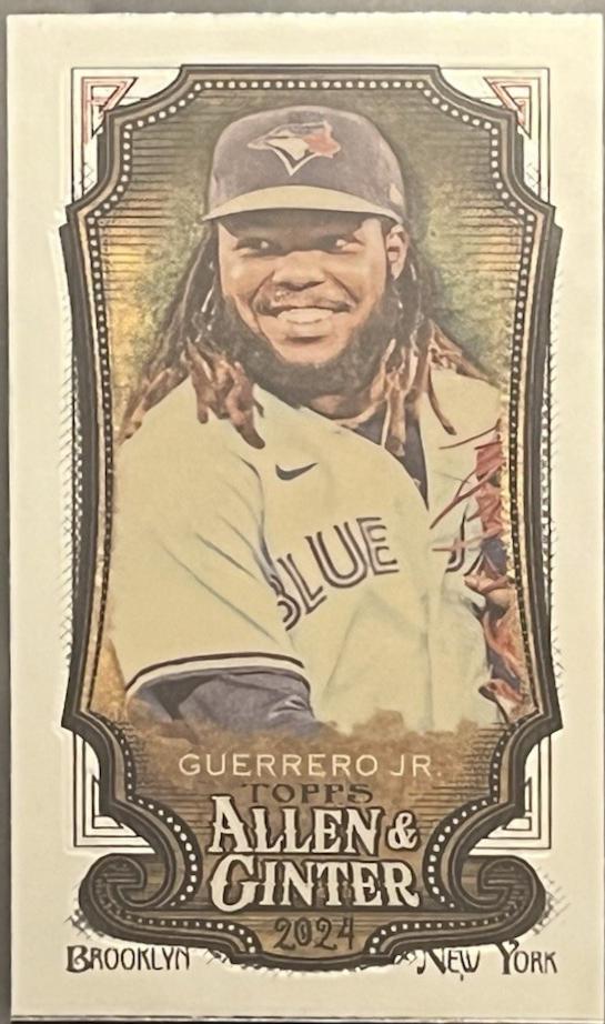 Vladimir Guerrero Jr. #200 2024 Topps Allen & Ginter Metal Mini Baseball