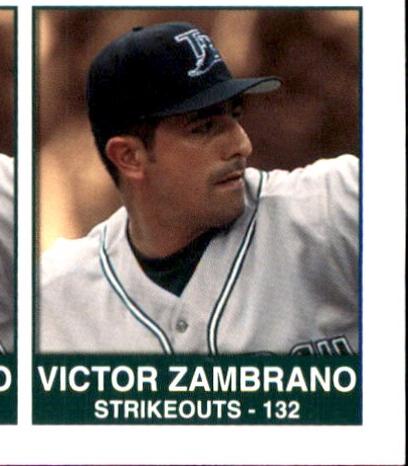 Aubrey Huff / Victor Zambrano #38 2004 Fleer Tradition Baseball