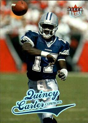 Quincy Carter #9 Football Cards 2004 Ultra