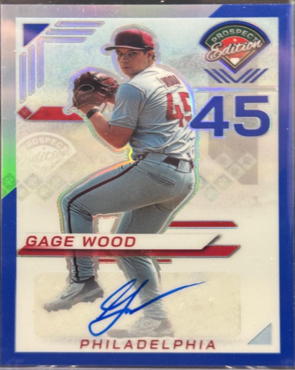 Gage Wood [Blue Holo Ticket Signature] #198