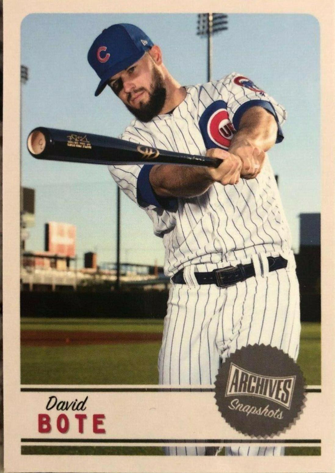 David Bote #AS-DB Baseball Cards 2019 Topps Archives Snapshots
