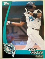 Cliff Floyd #26 Baseball Cards 2002 Topps Post Cereal Prices
