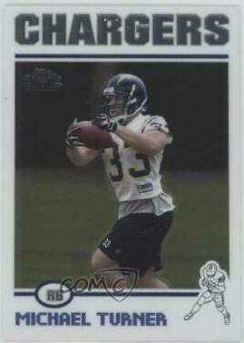 Michael Turner #203 2004 Topps Chrome Football