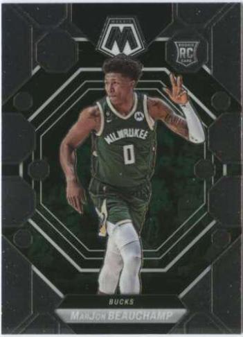 MarJon Beauchamp #218 Basketball Cards 2022 Panini Mosaic
