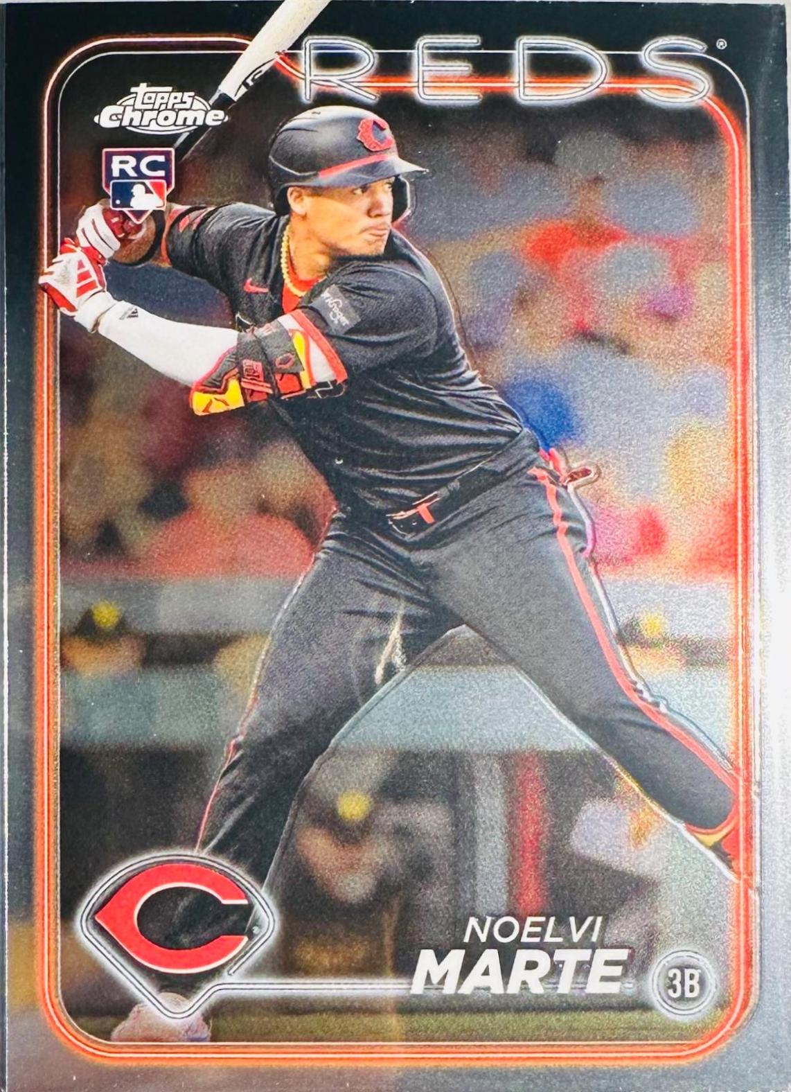 Noelvi Marte #177 Baseball Cards 2024 Topps Chrome