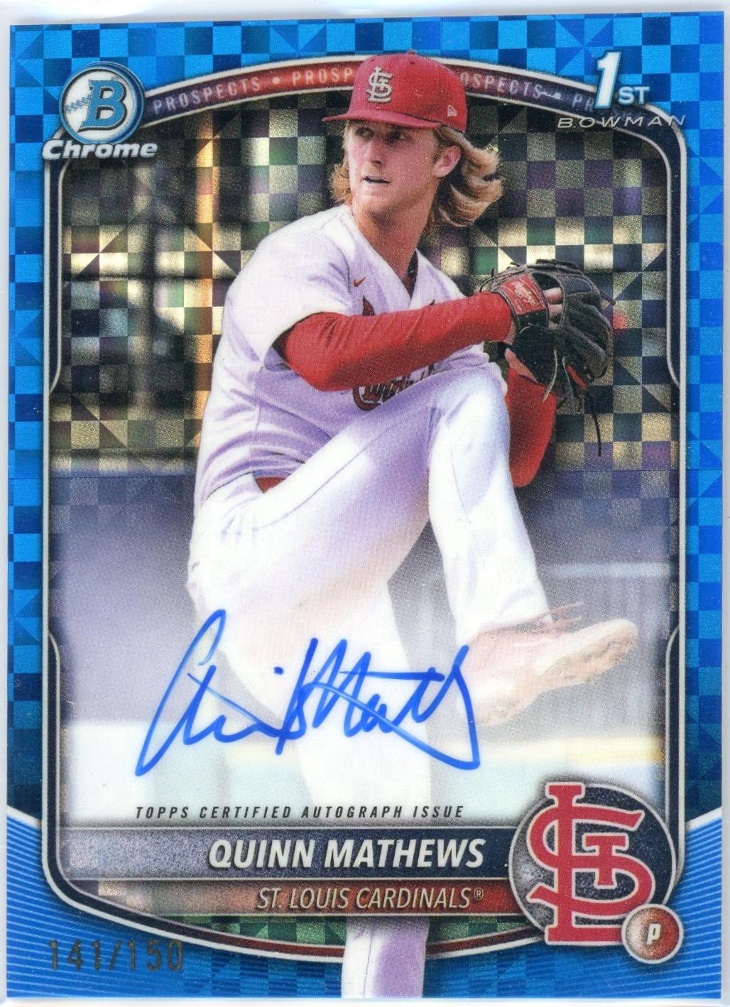 Quinn Mathews [Blue] #CPA-QM