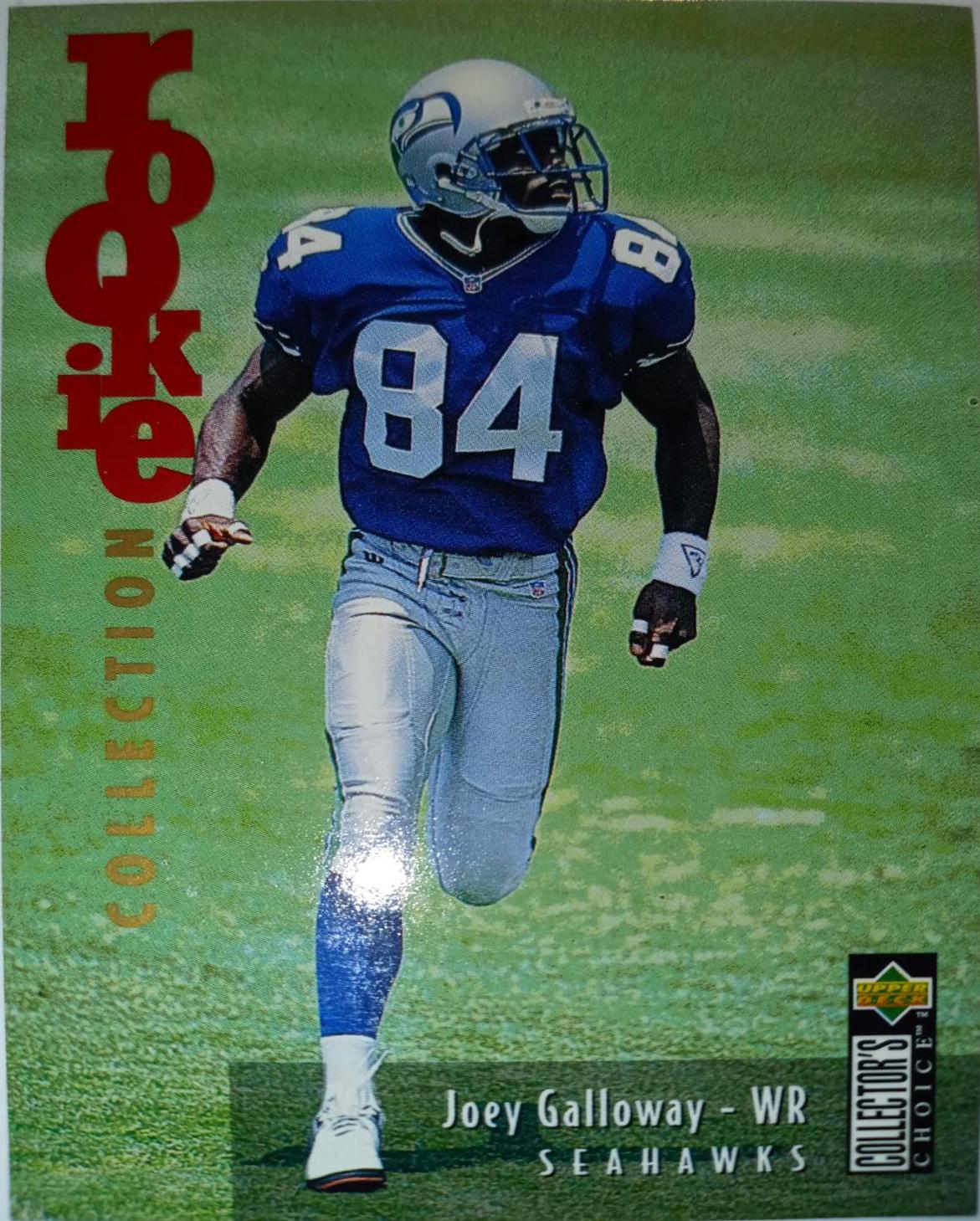 Joey Galloway #U57 Football Cards 1995 Collector's Choice Update